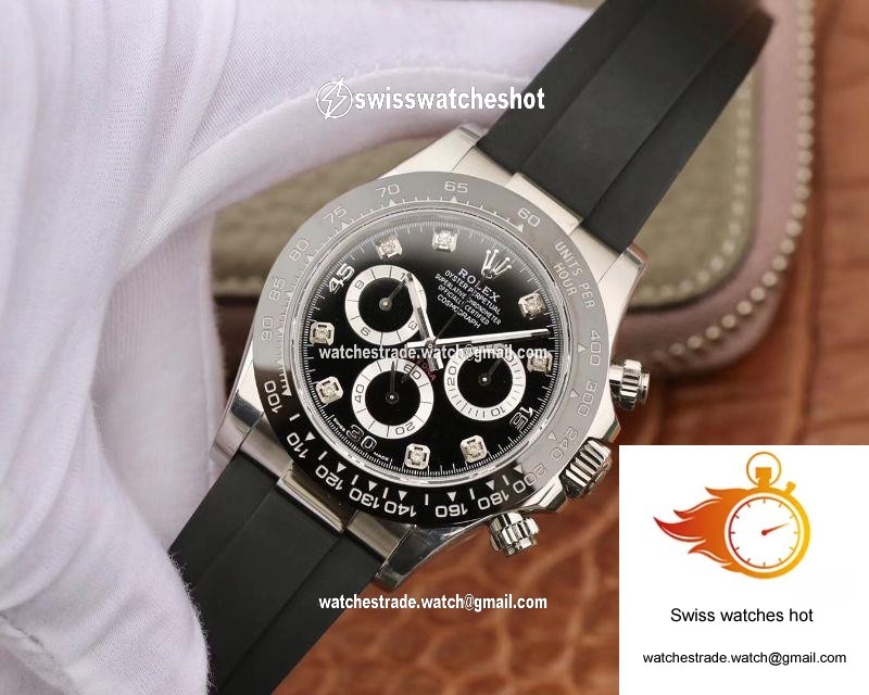 Rolex Daytona Cosmograph 116519 Noob Factory Black Dial 3