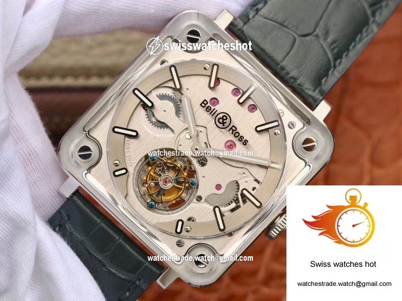 Bell Ross BR-X2 Tourbillon Stainless Steel Brushed Dial 3