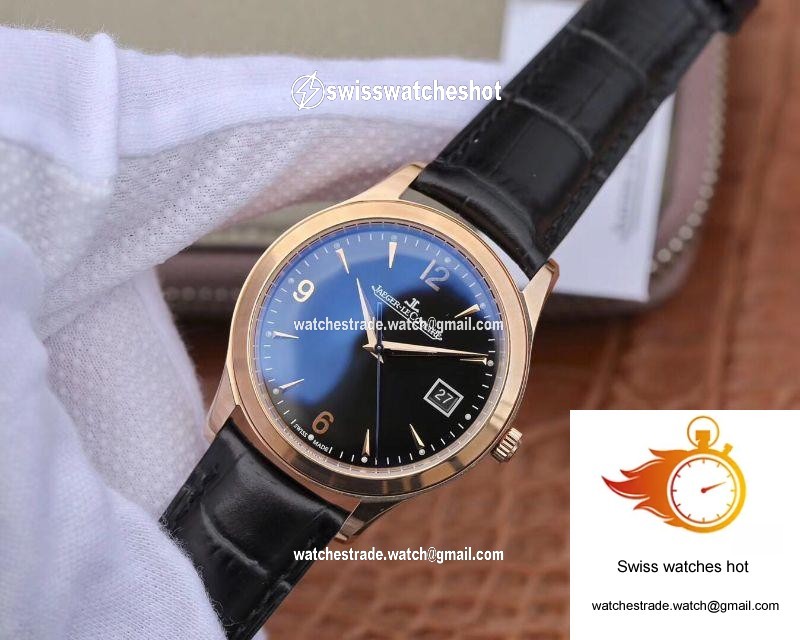 Jaeger LeCoultre Master Control Date Q1542520 ZF Factory Black Dial 3