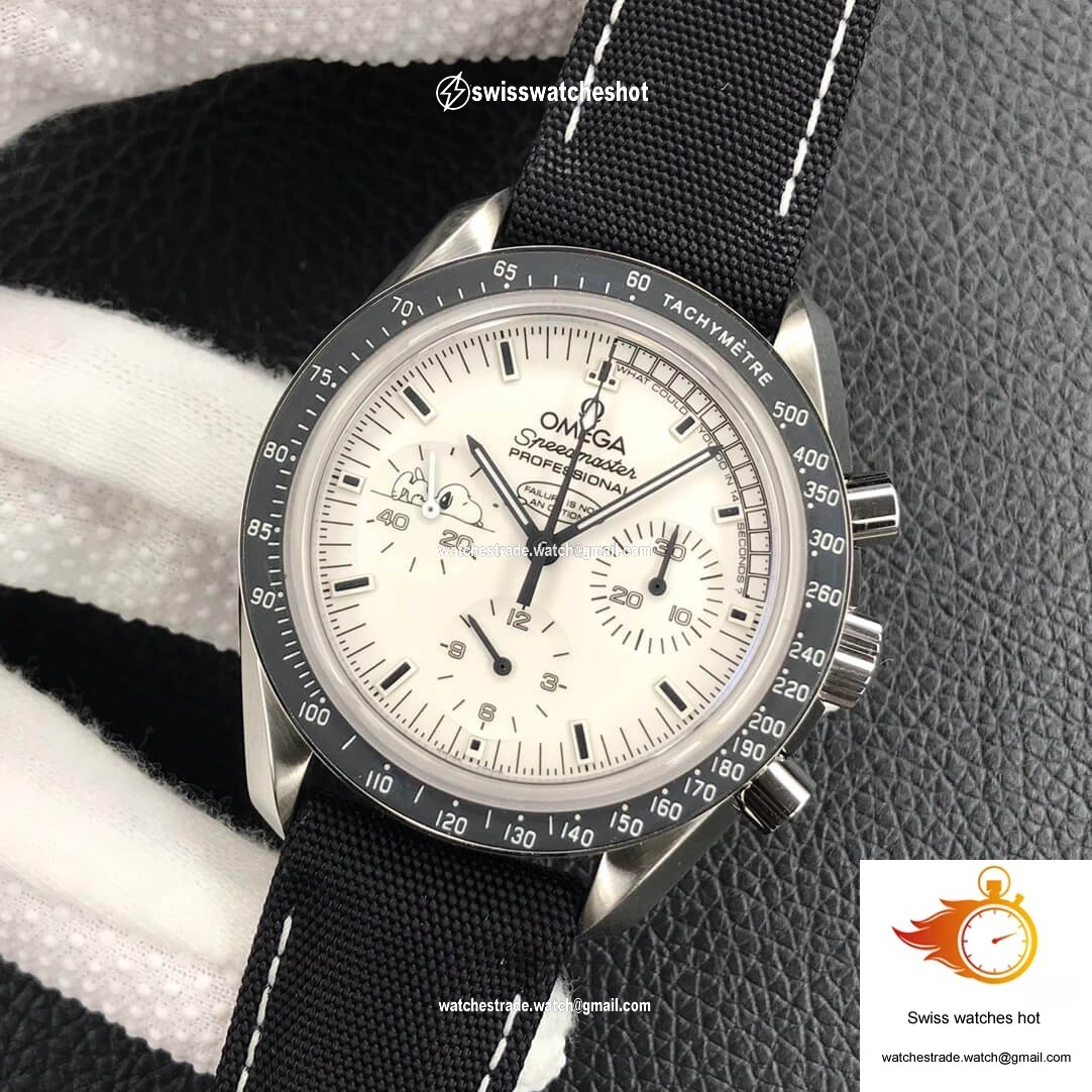 Omega Speedmaster Snoopy Award 311.32.42.30.04.003 OM Factory V2 White Dial 3