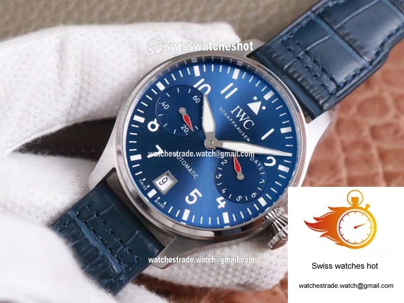 IWC Big Pilot IW501008 Boutique London Edition ZF Factory Blue Dial 3