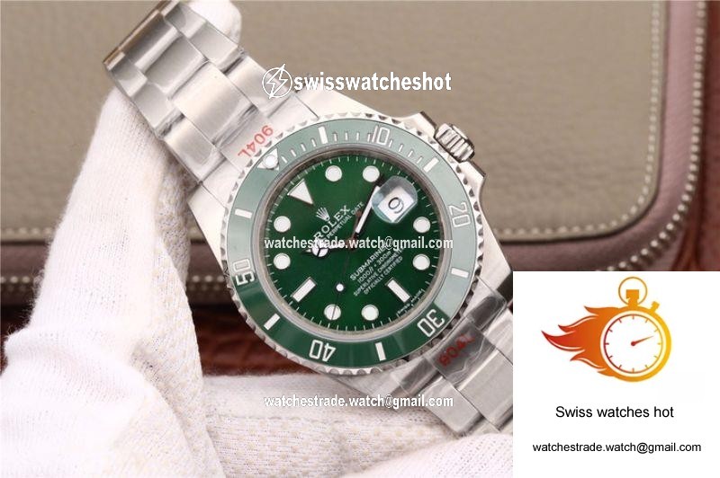 Rolex Submariner Date 116610LV Noob Factory V9 Green Ceramic Bezel 3