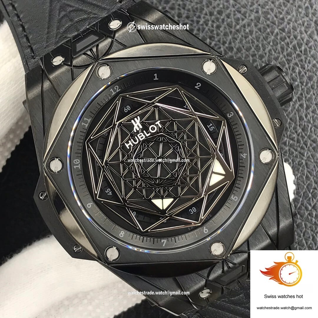 Hublot Big Bang 415.CX.1112.VR.MXM18 WWF Factory Black Dial 4