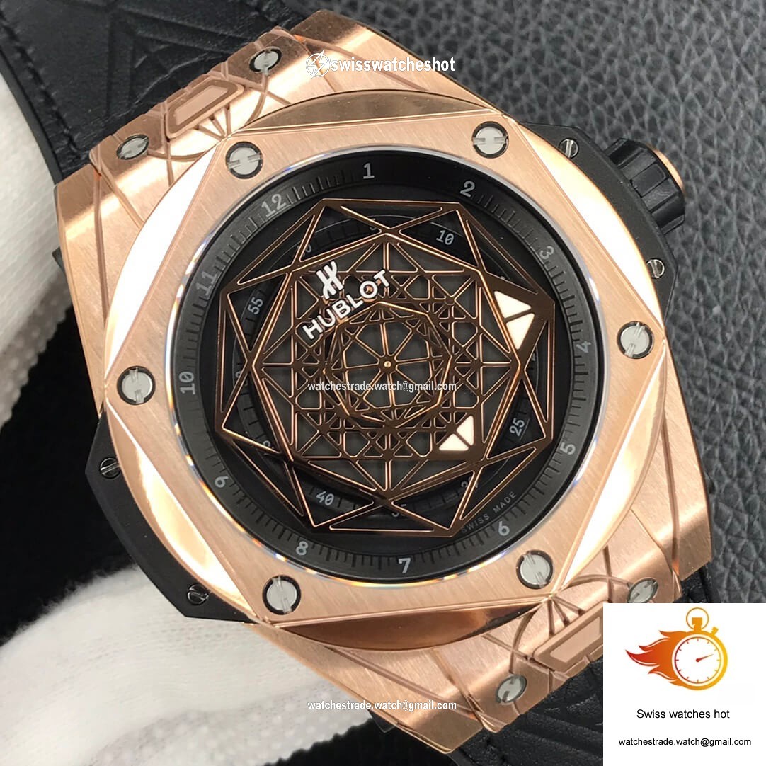 Hublot Big Bang 415.OX.1118.VR.MXM17 WWF Factory Gold Dial 4