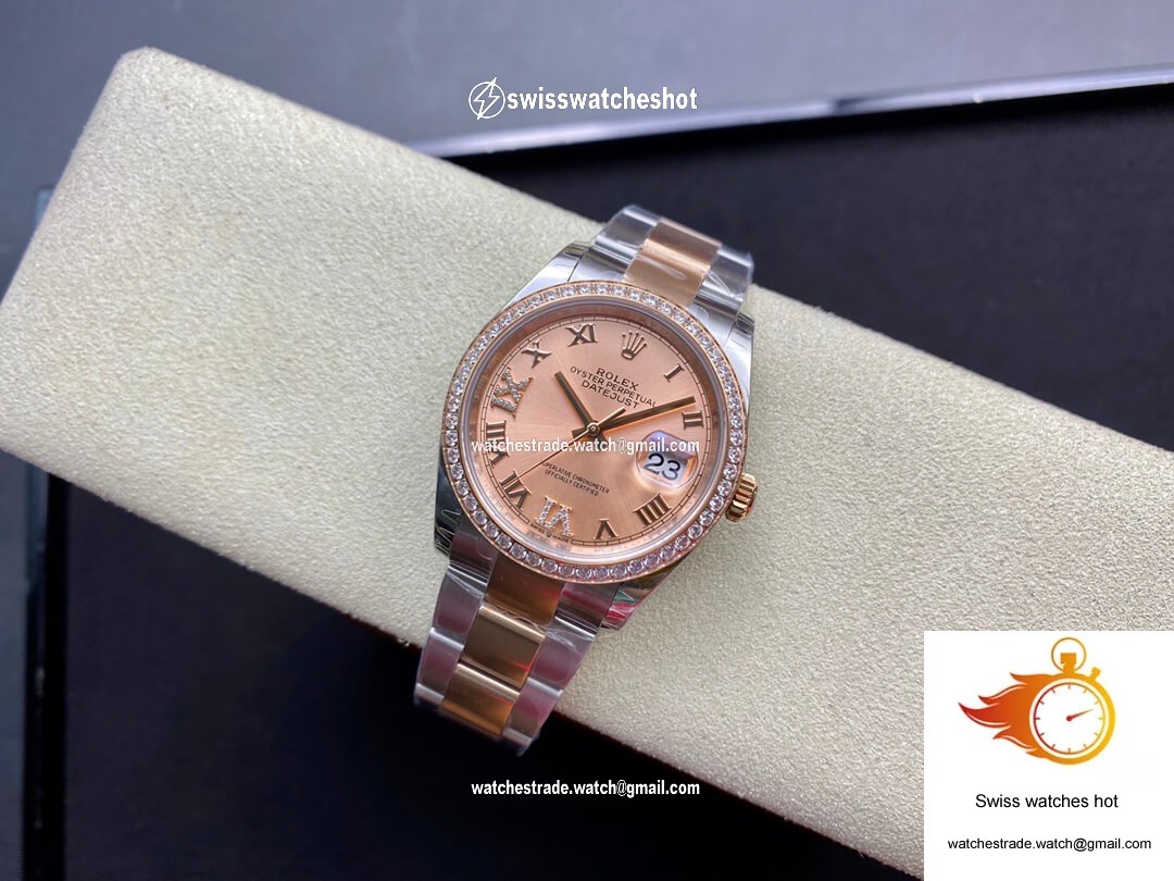 Rolex Datejust M126281RBR-0016 EW Factory Rose Gold 4