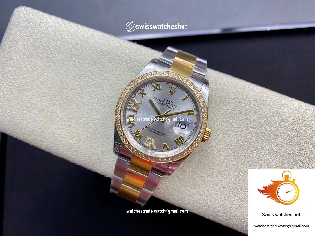 Rolex Datejust M126283RBR-0018 EW Factory Diamond-set Bezel 4