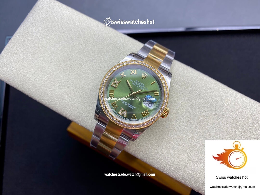 Rolex Datejust M126283RBR-0012 EW Factory Diamond-set Bezel 4