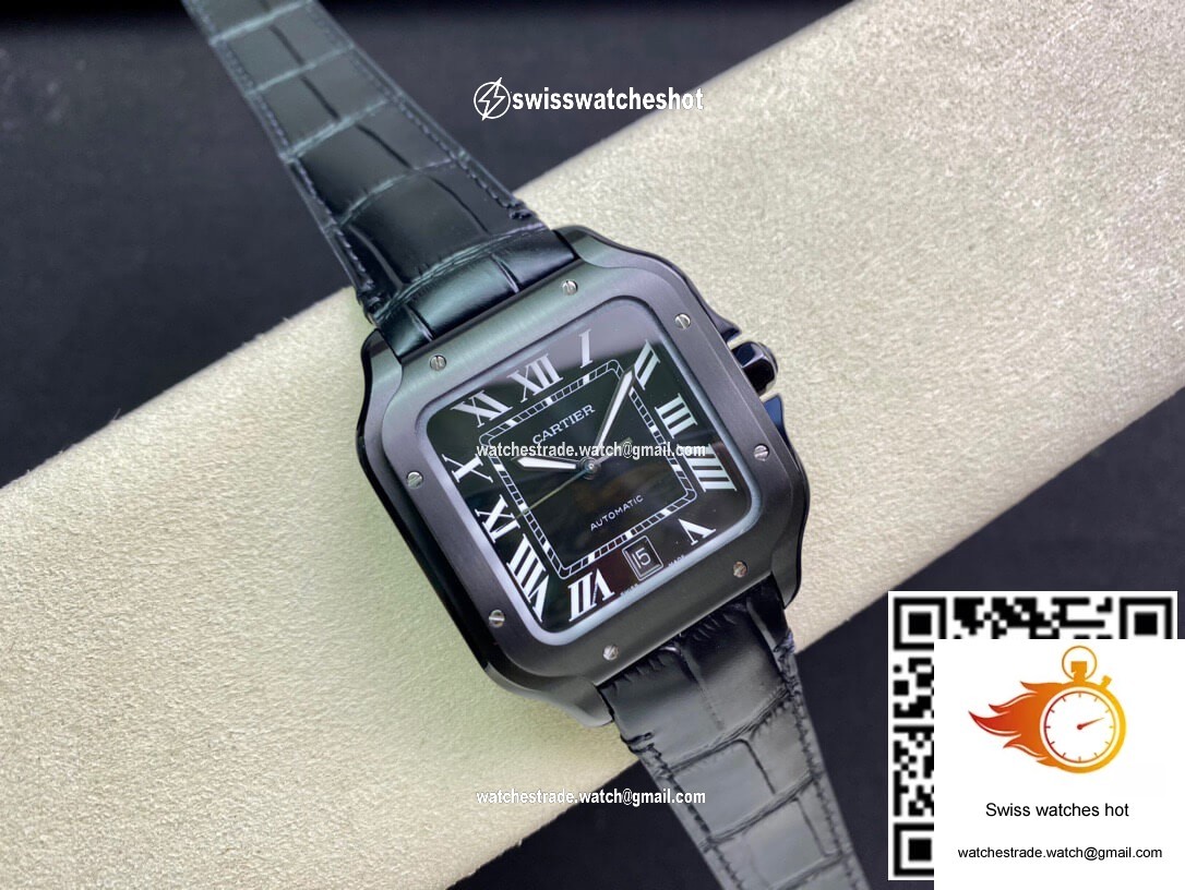 Cartier Santos WSSA0039 GF Factory Cowhide Strap 4
