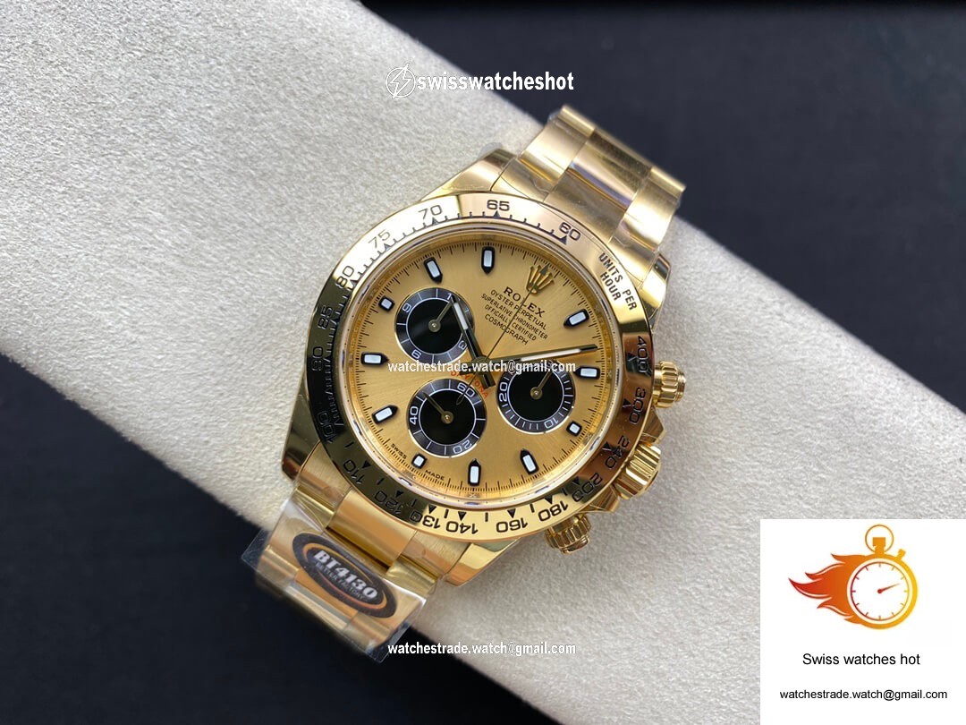 Rolex Daytona M116508-0014 BT Factory Yellow Gold 4