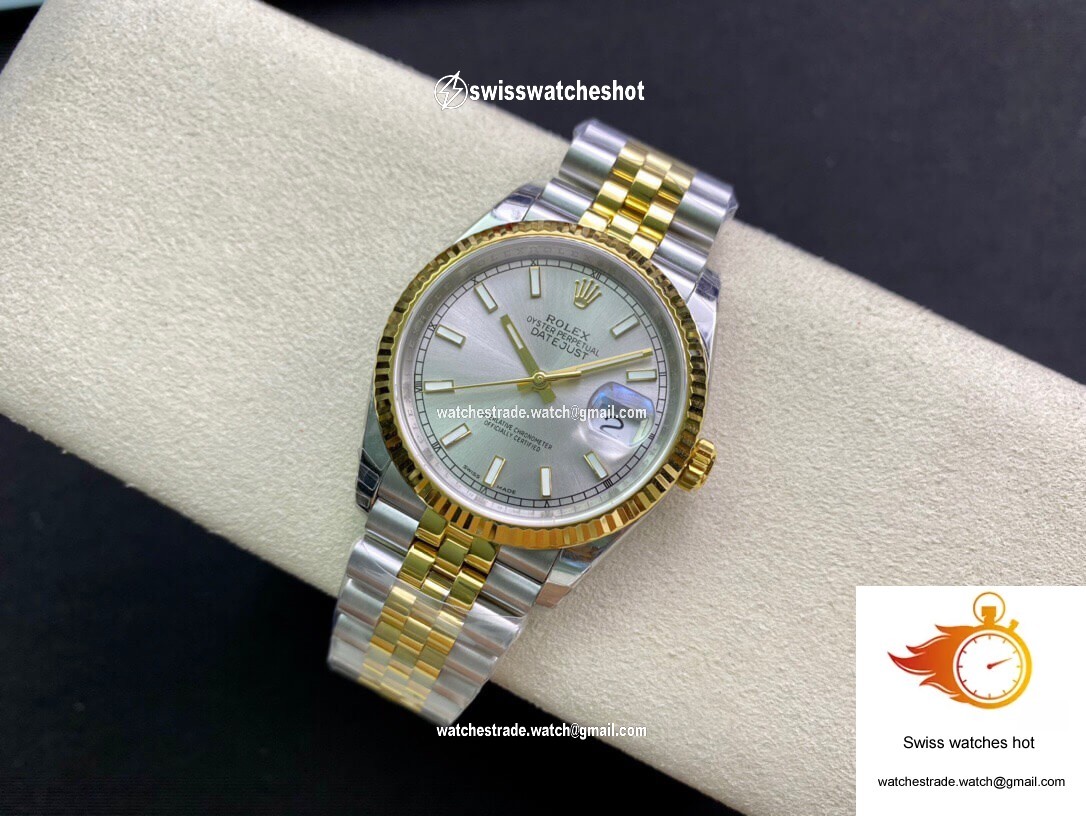 Rolex Datejust 126233 36MM EW Factory Yellow Gold 4