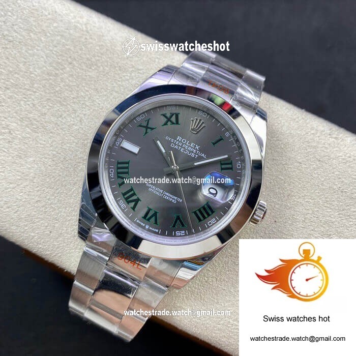 Rolex Datejust M126300-0013 EW Factory Dark Grey Dial 4