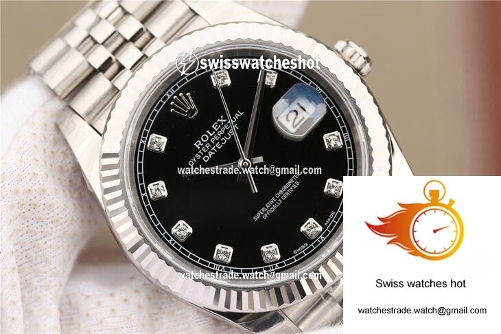 Rolex Datejust M126334-0012 EW Factory Diamond-set Dial 4