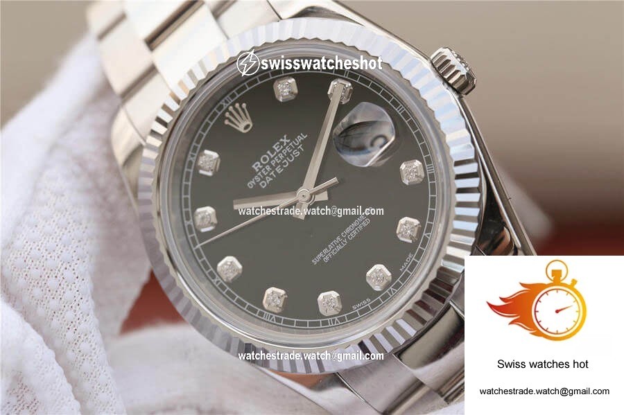 Rolex Datejust M126334-0011 EW Factory Black Dial 4