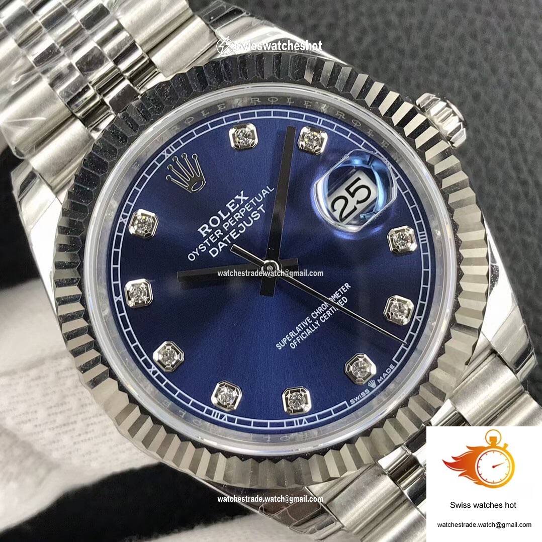 Rolex Datejust M126234-0037 EW Factory 18ct White Gold 4