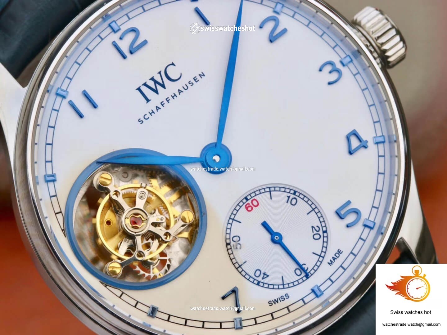 IWC Portuguese Tourbillon ZF Factory Stainless Steel White Dial 4