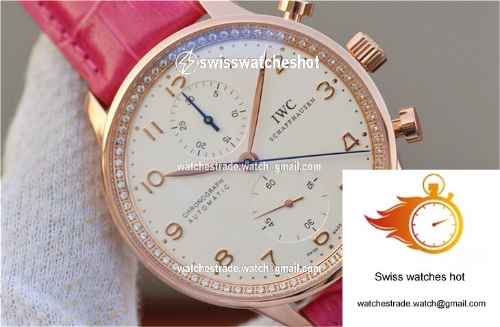 IWC Portuguese ZF Factory Rose Gold Case 4