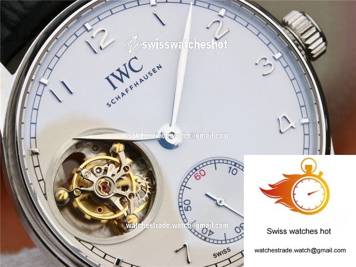 IWC Portuguese Tourbillon ZF Factory Stainless Steel White Dial 4