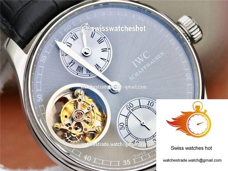 IWC Portuguese IW544603 ZF Factory Tourbillon Stainless Steel 4