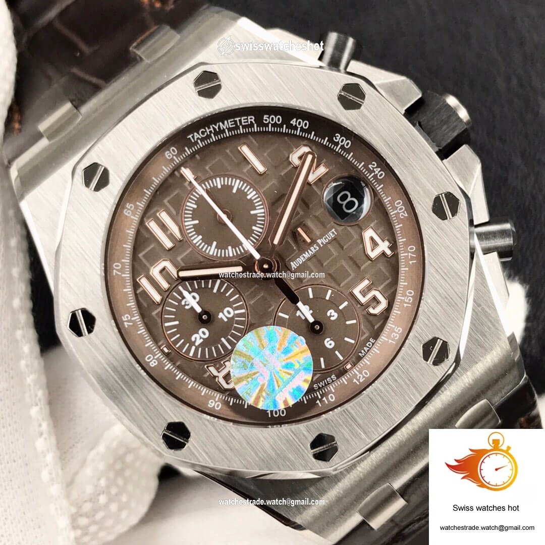 Audemars Piguet Royal Oak Offshore 26470ST.OO.A820CR.01 JF Factory Brown Dial 4