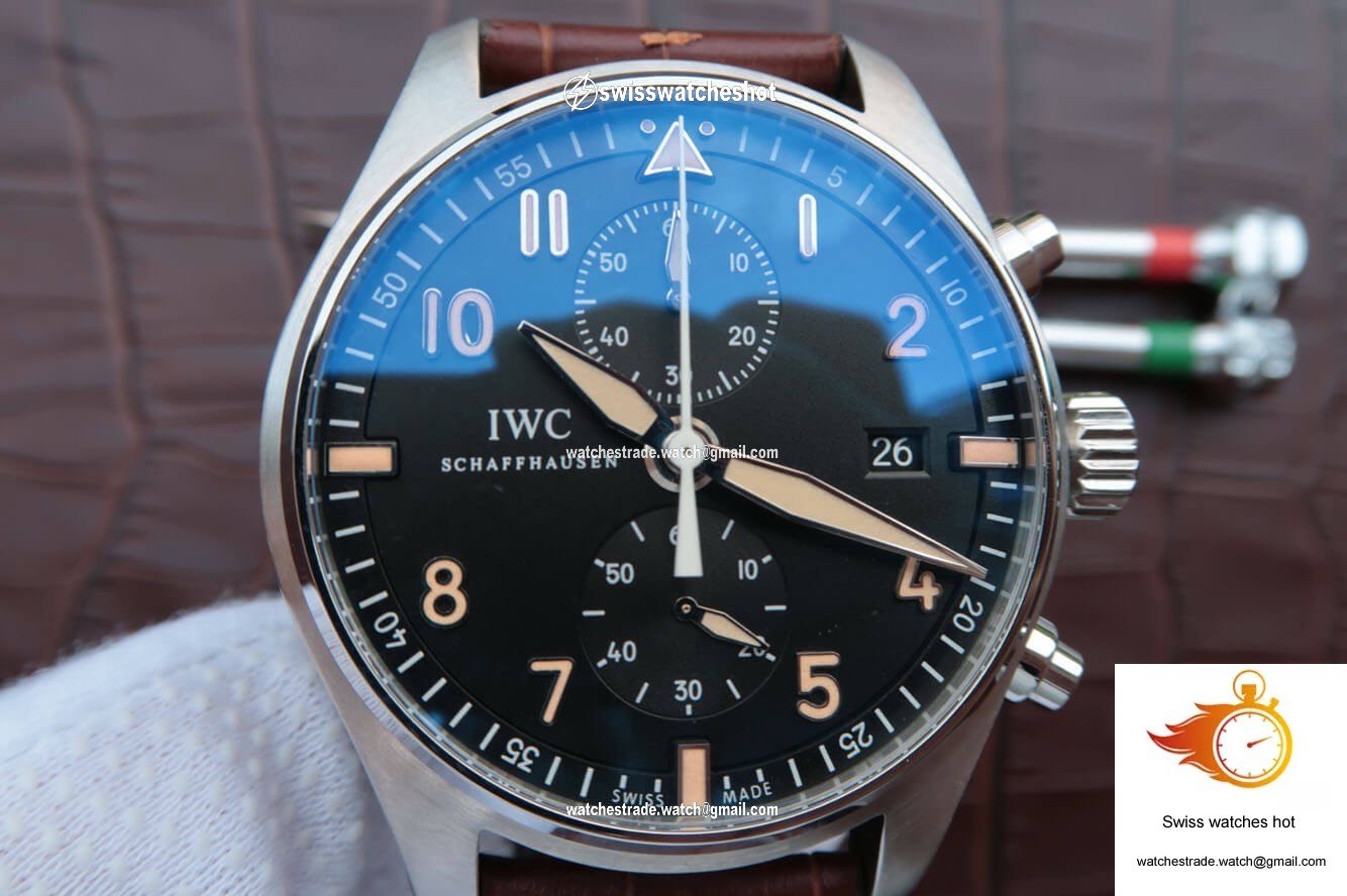 IWC Pilot IW387808 ZF Factory Stainless Steel 4