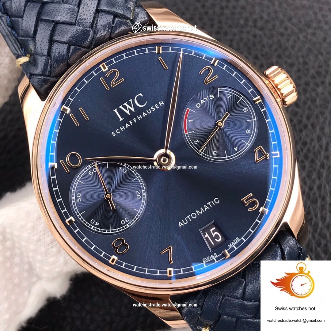 IWC Portugieser IW500713 ZF Factory Red Gold Case 4