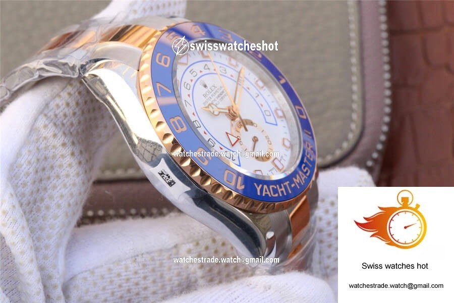 Rolex Yacht-Master M116681-0002 JF Factory White Dial 4