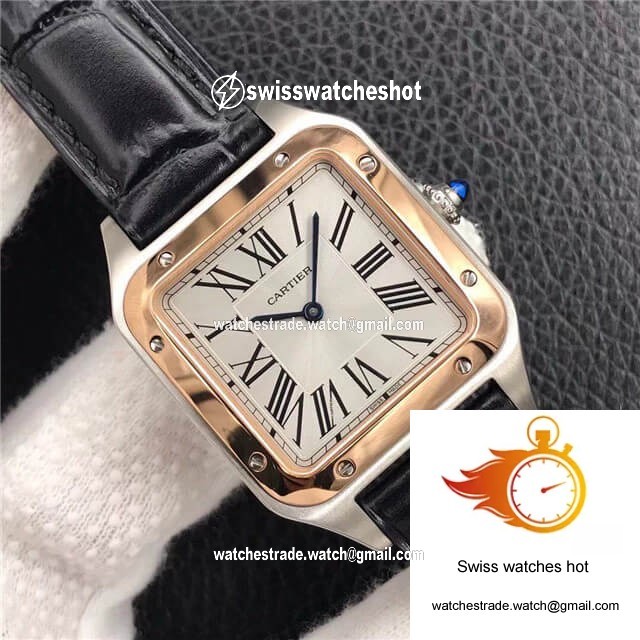 Cartier Santos W2SA0012 Ladies Silver Dial 4