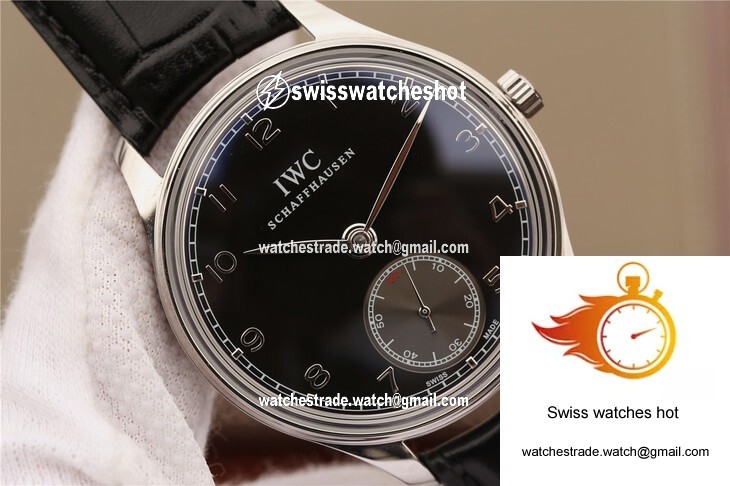 IWC Portuguese IW545407 ZF Factory Black Dial 4