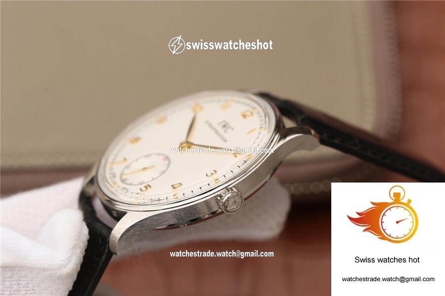 IWC Portuguese IW545408 ZF Factory White Dial 4