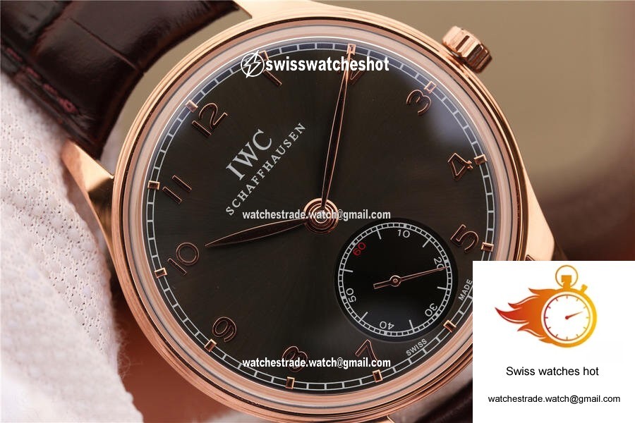 IWC Portuguese IW545406 ZF Factory Brown Dial 4