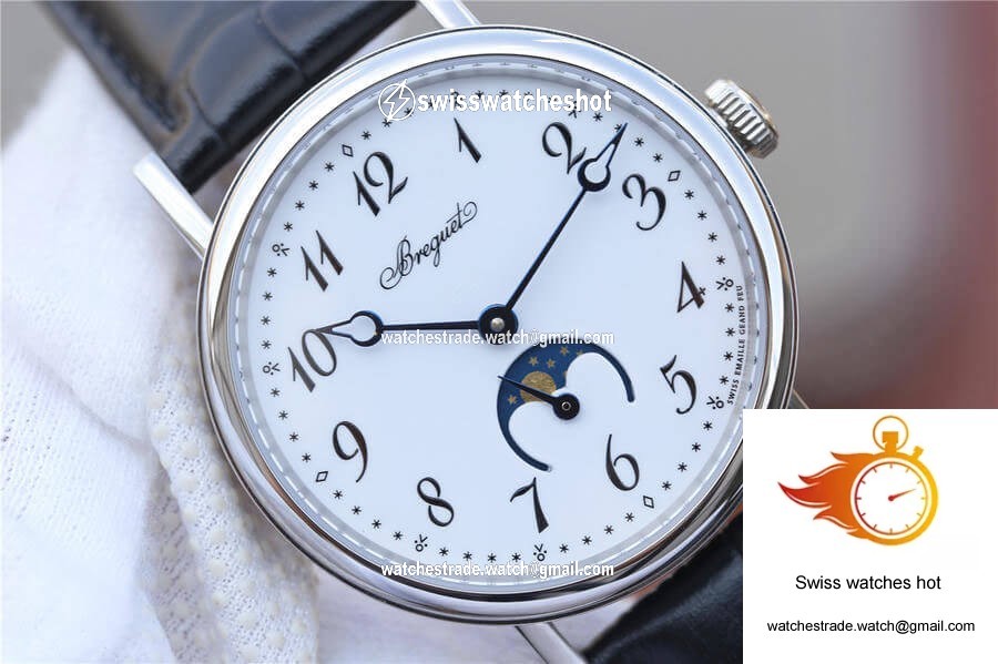 Breguet Classique Moonphase 9087BB/29/964 TW Factory White Dial 4