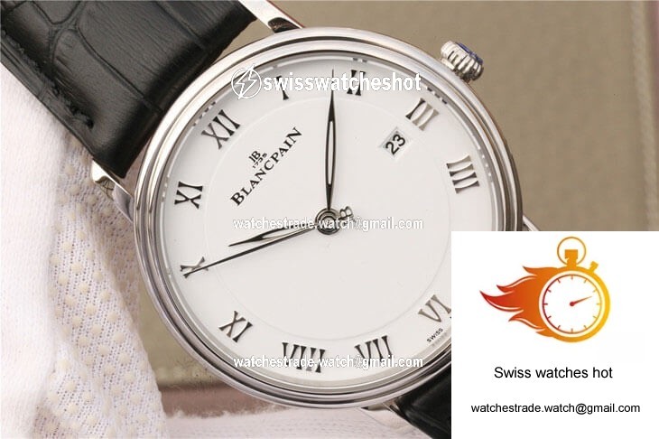 Blancpain Villeret 6651-1127-55B ZF Factory White Dial 4