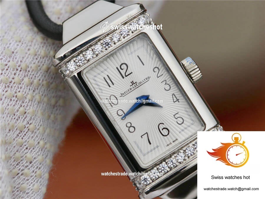 Jaeger-LeCoultre Reverso MG Factory Diamond White Dial 4