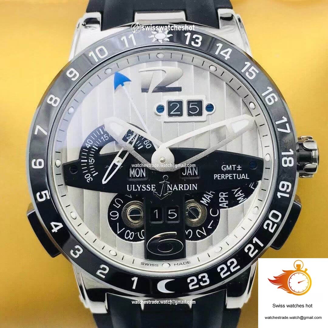 Ulysse Nardin El Toro 329-00-3 TW Factory Ceramics White Dial 4