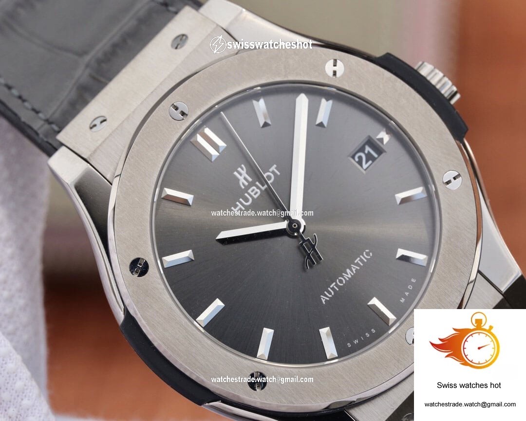 Hublot Classic Fusion 511.NX.7071.LR WWF Factory Dark Gray Dial 4