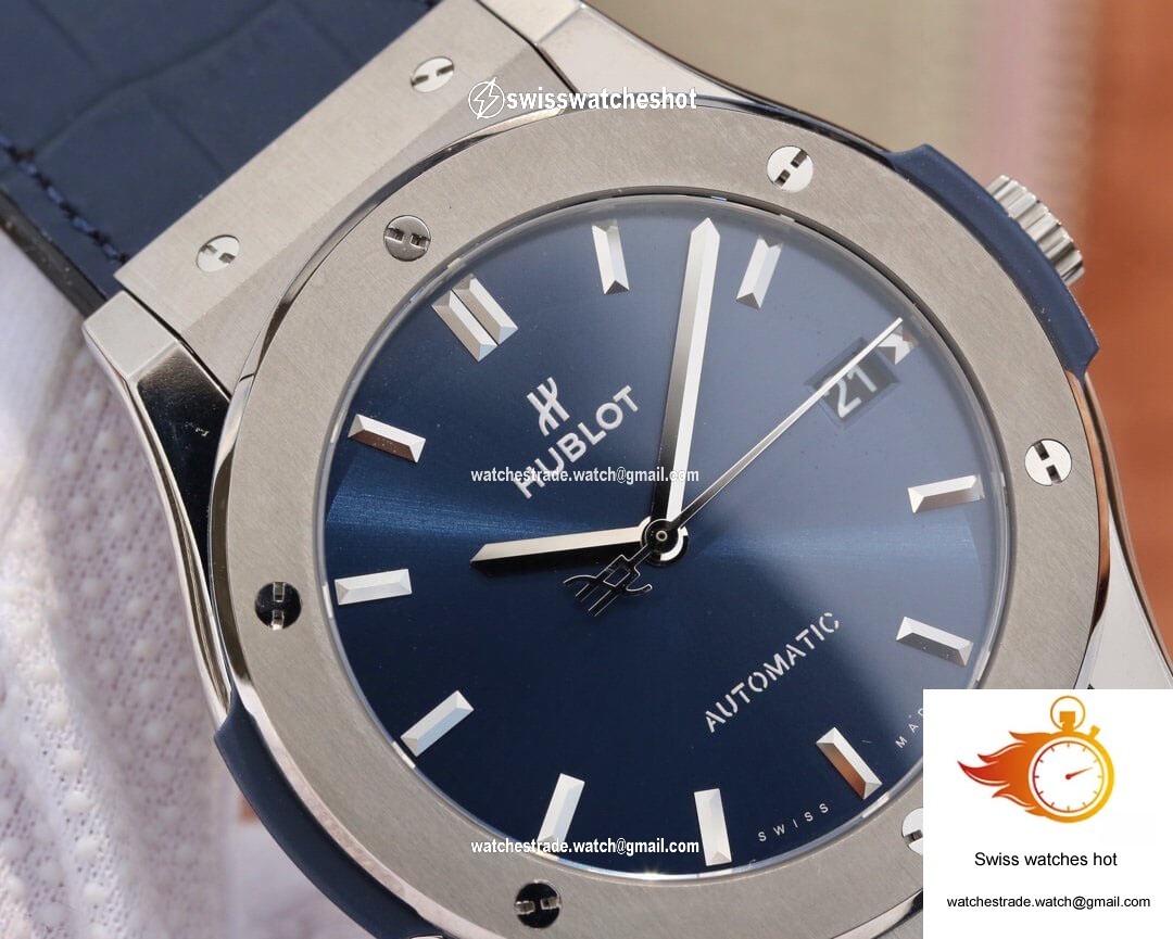 Hublot Classic Fusion 511.NX.7170.LR WWF Factory Blue Dial 4