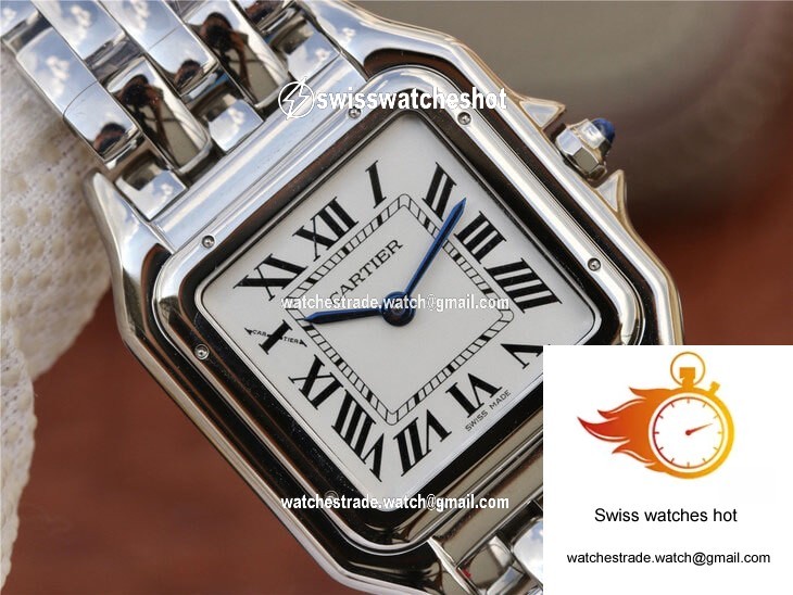 Cartier Panthere De Medium Ladies WSPN0007 GF Factory Silver Dial 4