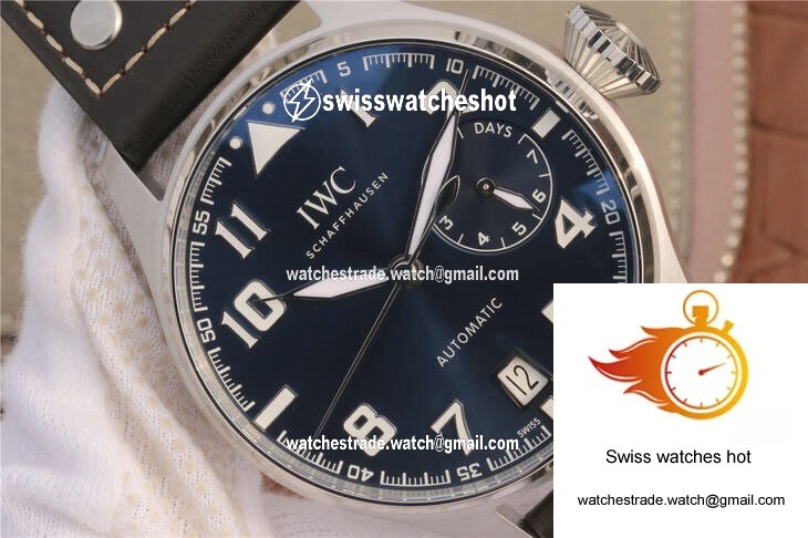 IWC Pilot IW500908 ZF Factory Blue Dial 4