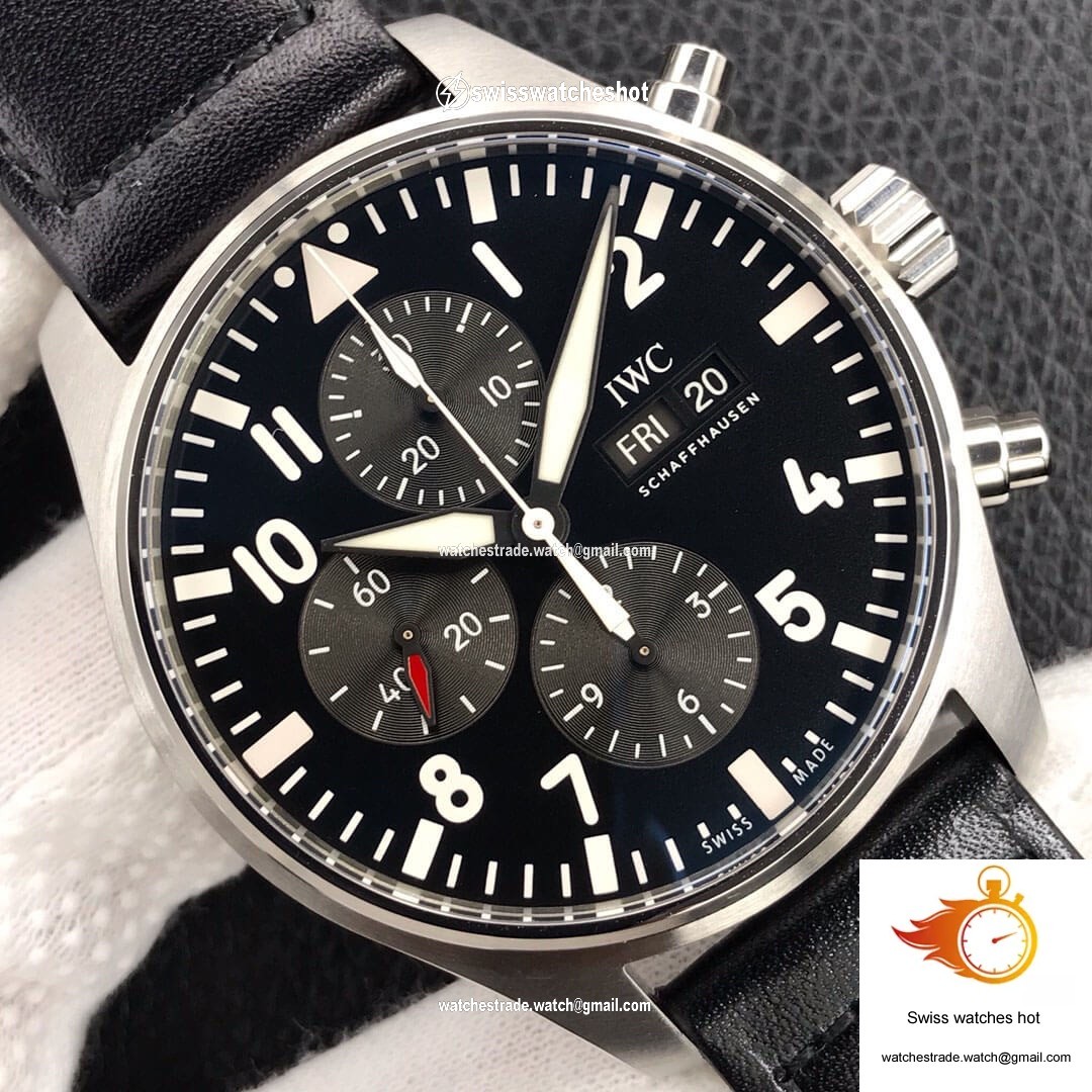 IWC Pilot IW377709 ZF Factory Black Dial 4