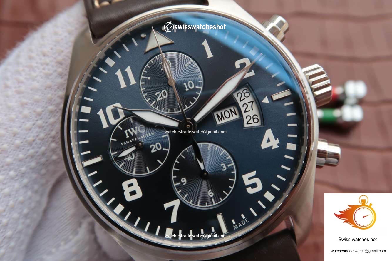 IWC Pilot IW377706 ZF Factory Blue Dial 4