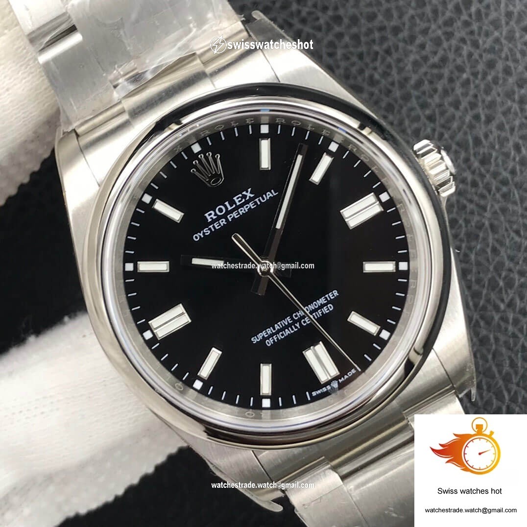 Rolex Oyster Perpetual M126000-0002 36MM EW Factory Black Dial 4