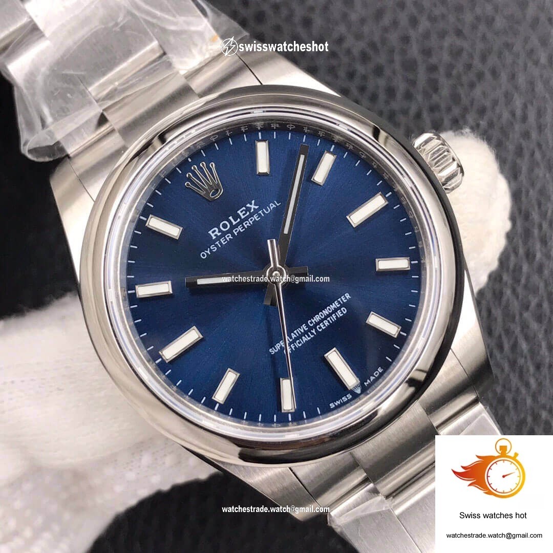 Rolex Oyster Perpetual M277200-0003 31MM EW Factory Blue Dial 4