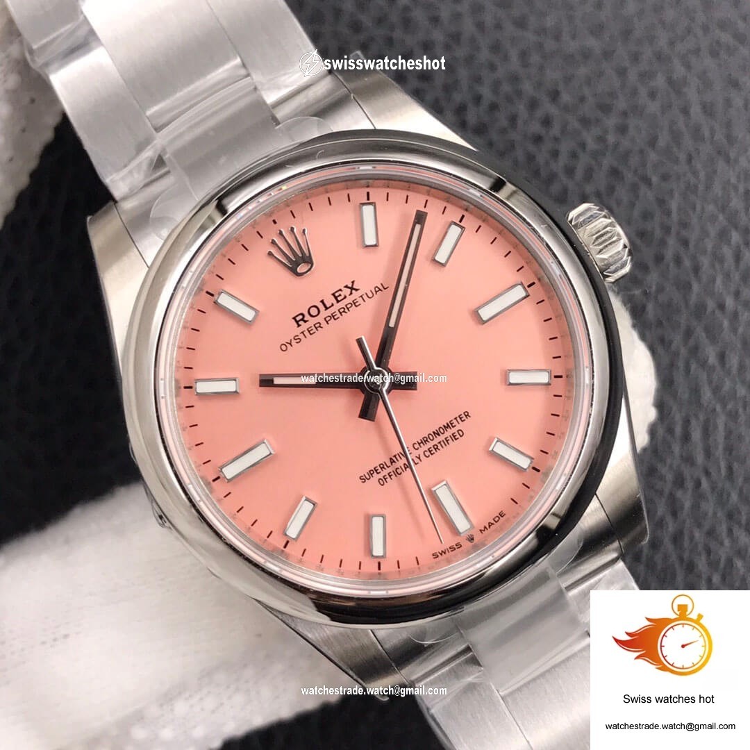 Rolex Oyster Perpetual M277200-0004 31MM EW Factory Pink Dial 4