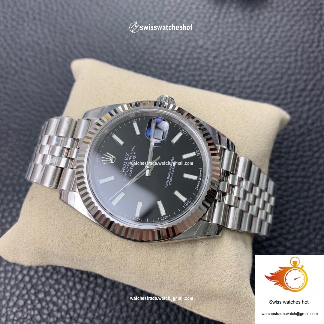 Rolex Datejust M126334-0018 EW Factory Black Dial 4