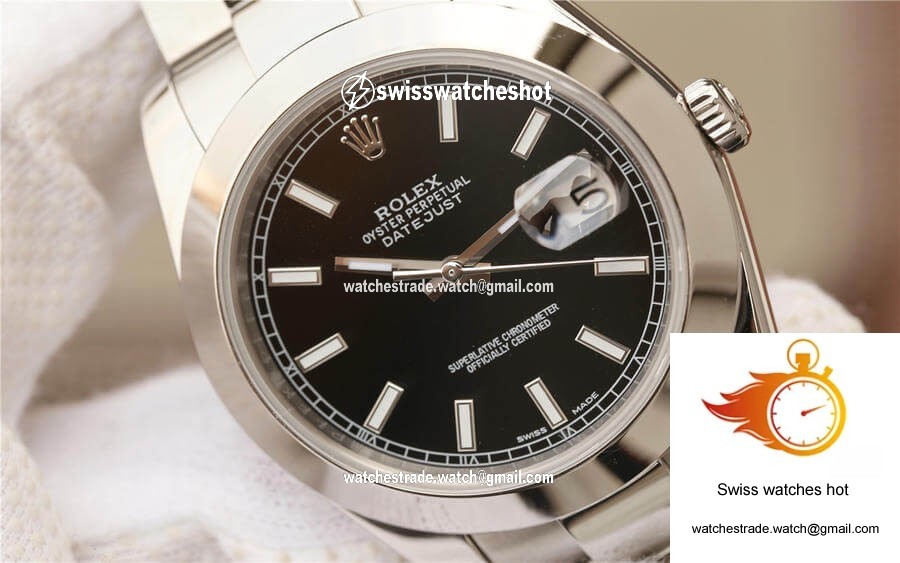 Rolex Datejust M126300-0011 EW Factory Black Dial 4