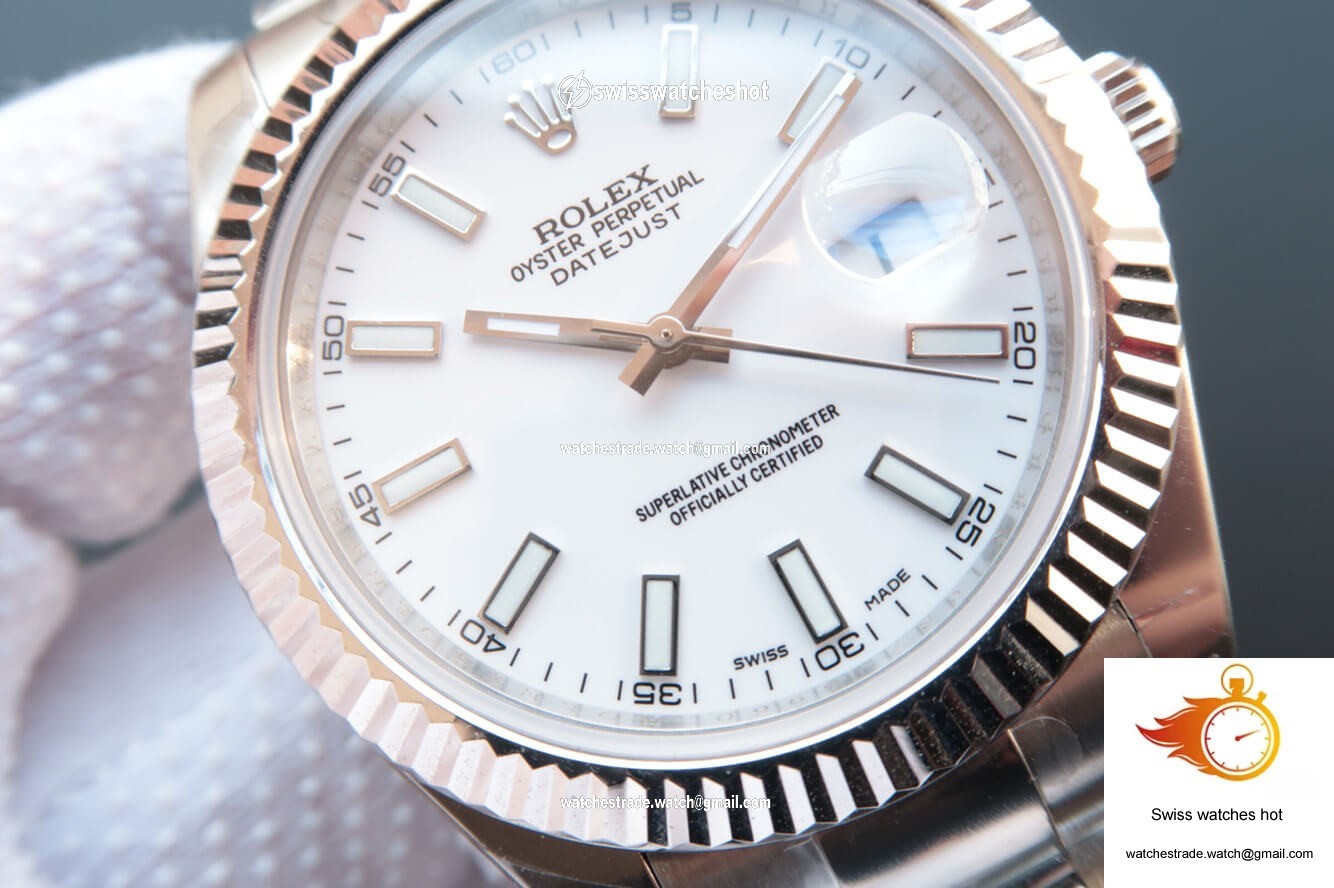 Rolex Datejust M126334-0009 EW Factory White Dial 4