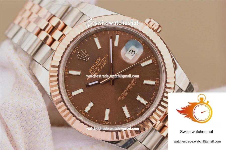 Rolex Datejust M126331-0002 EW Factory Chocolate Color Dial 4