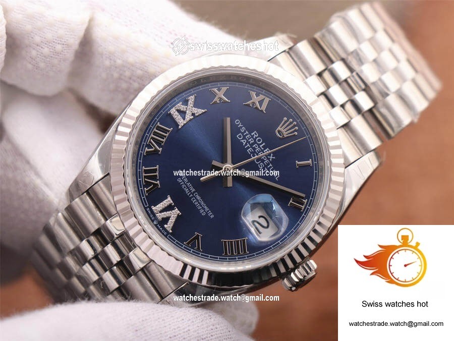 Rolex Datejust 126234 EW Factory Blue Dial 4