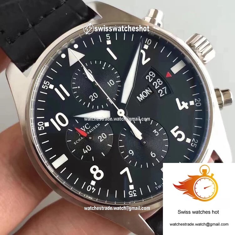 IWC Pilot IW37777 ZF Factory Black Dial 4