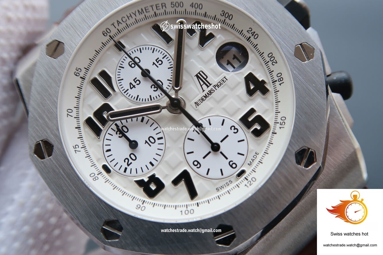 Audemars Piguet Royal Oak Offshore 26170ST.OO.D091CR.01 JF Factory White Dial 4